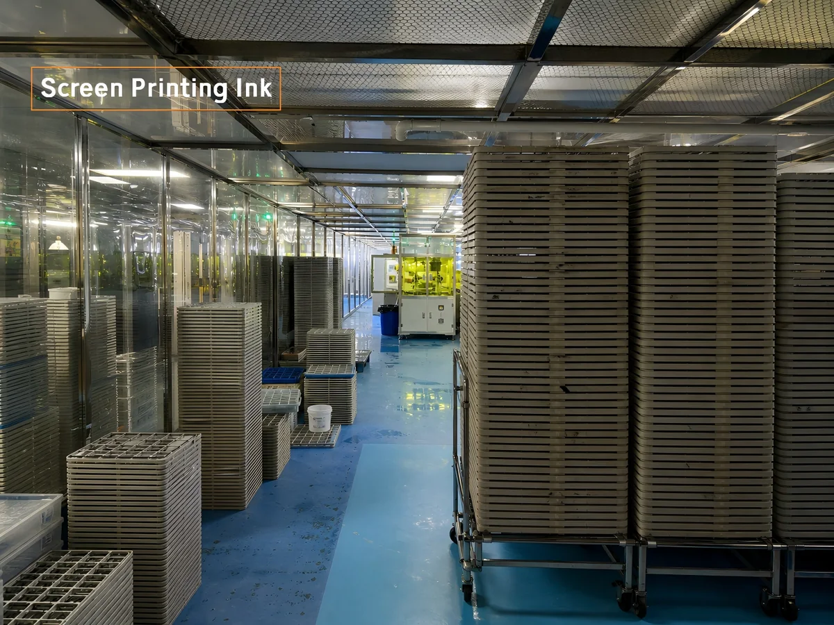 Printing workshop equipment and clean process area