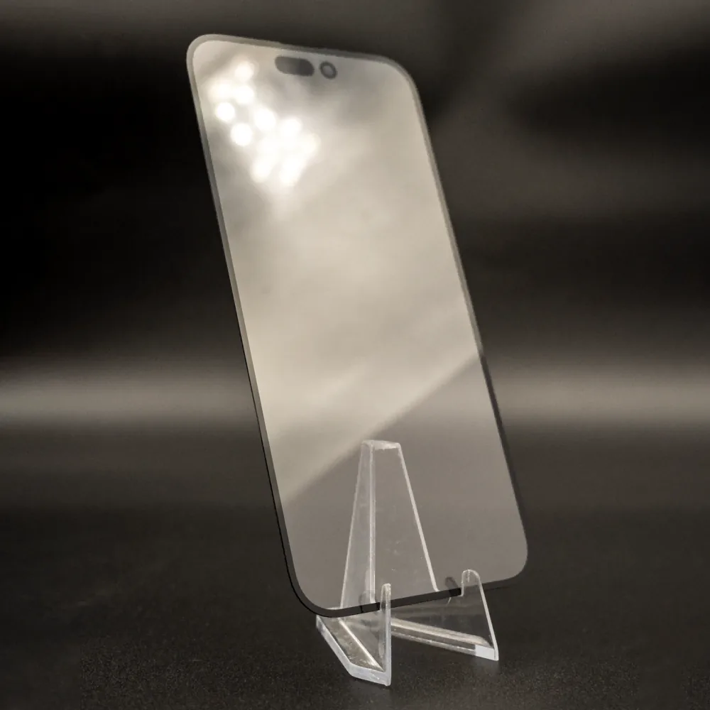 iPhone cover glass product sample with OCA option